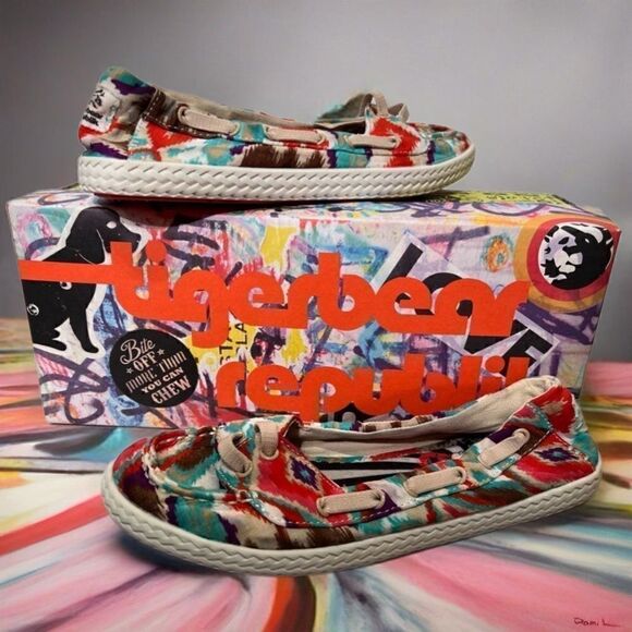 Tigerbear Republik Slip-On Shoes (7) - Picture 1 of 8